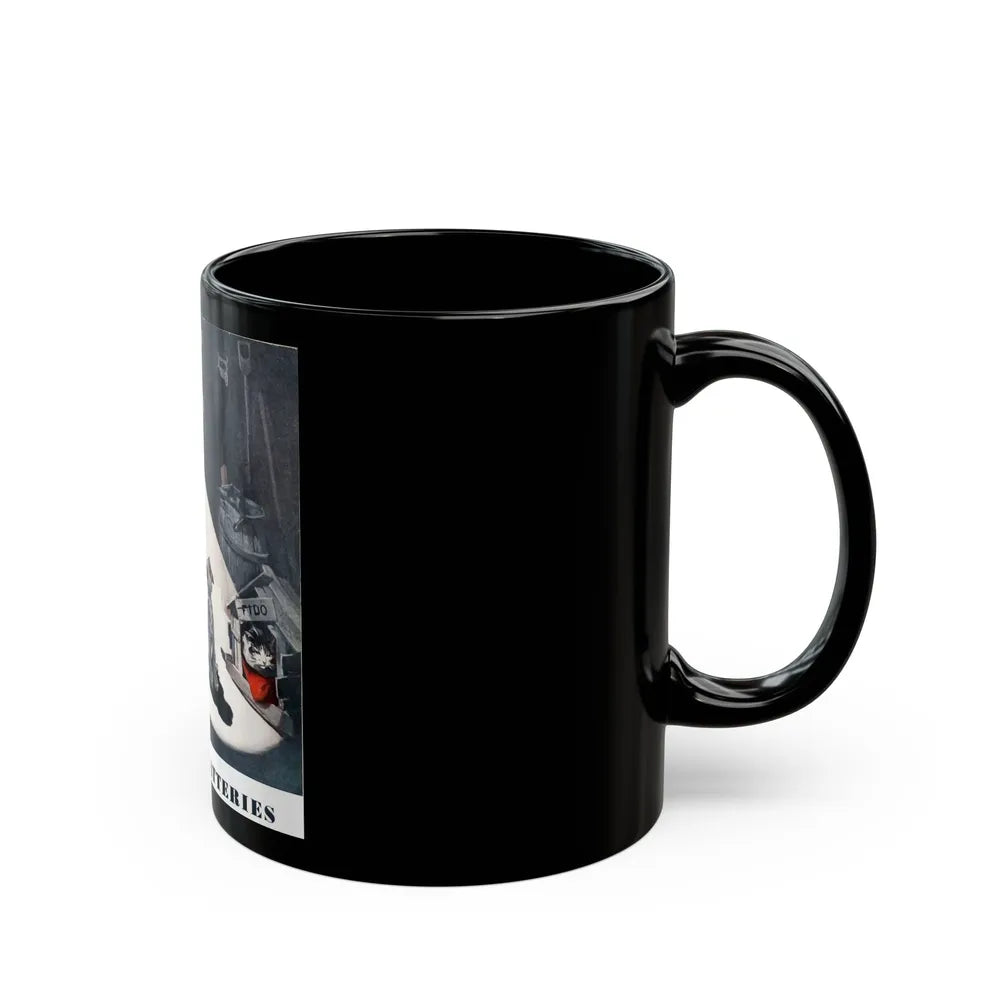 Eveready Batteries advertisement - Black Coffee Mug-Go Mug Yourself