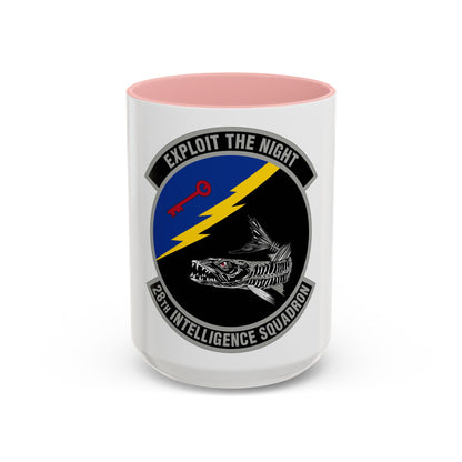 28 Intelligence Squadron AFRC (U.S. Air Force) Accent Coffee Mug