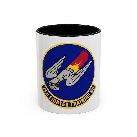 71 Fighter Training Squadron ACC (U.S. Air Force) Accent Coffee Mug