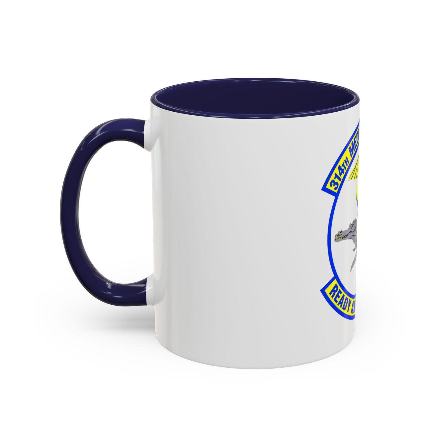 314th Medical Support Squadron (U.S. Air Force) Accent Coffee Mug