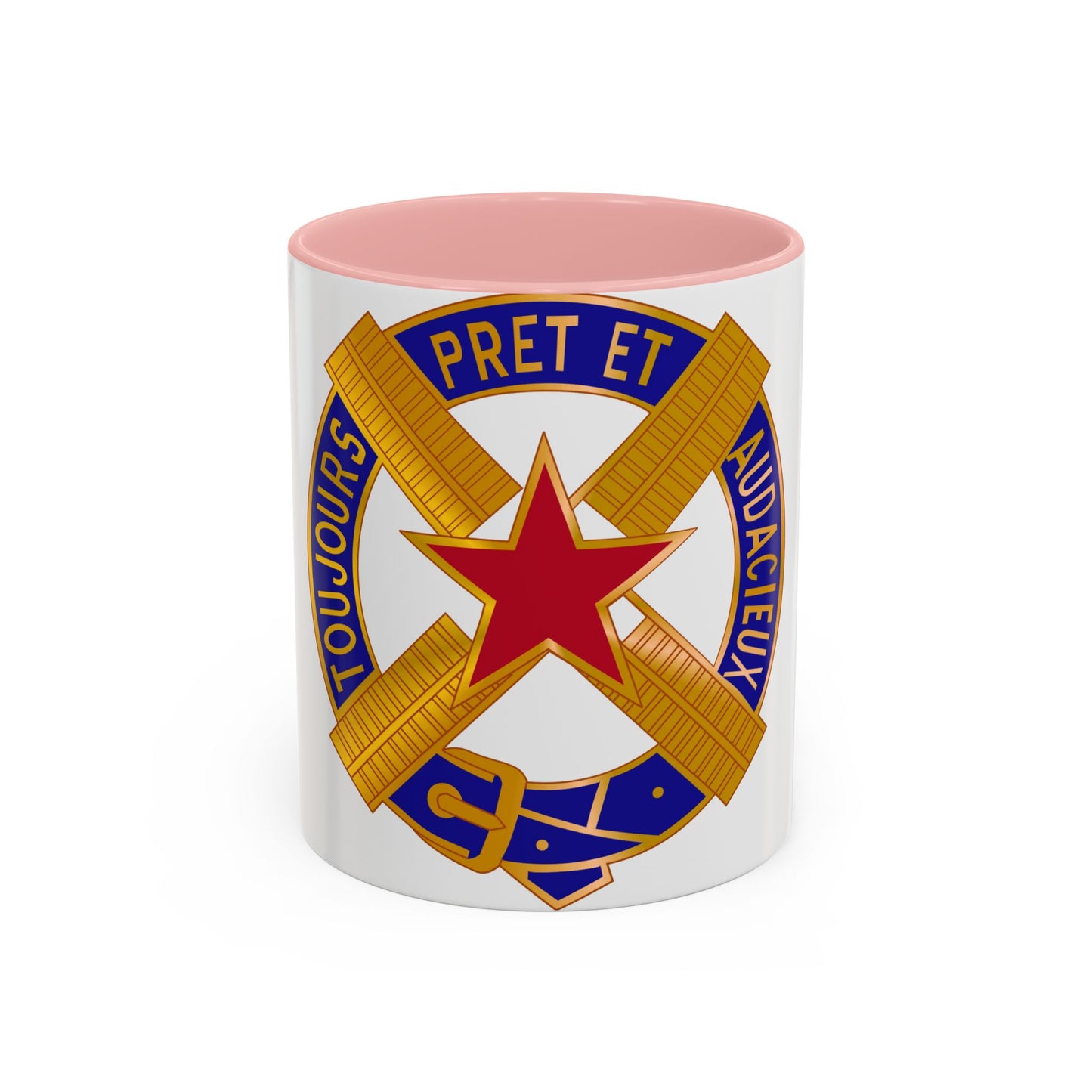 303 Cavalry Regiment USAR (U.S. Army) Accent Coffee Mug