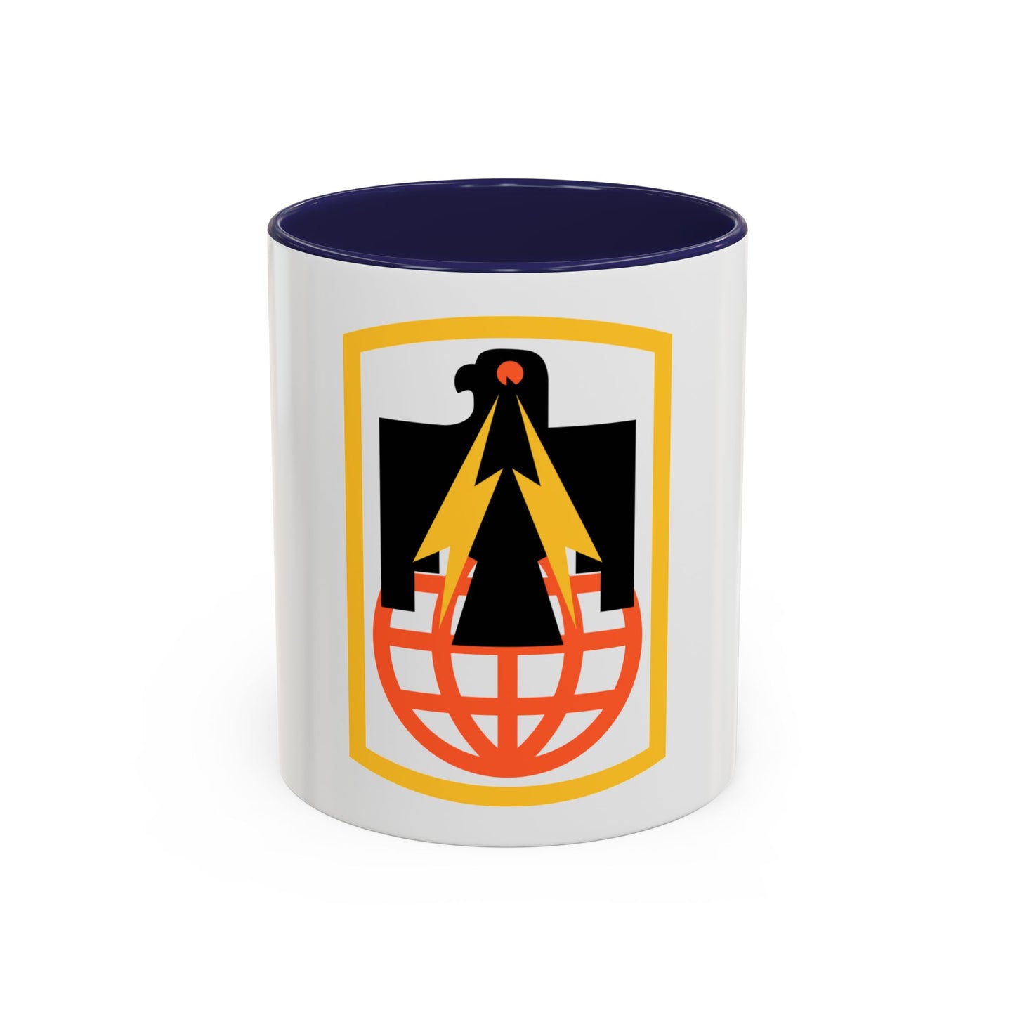 11th Signal Brigade (U.S. Army) Accent Coffee Mug