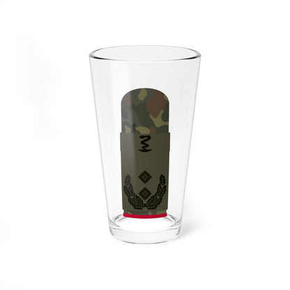 HA OS5 52d Oberfeldapotheker i.G. PH L (Military Rank) Pint Glass 16oz