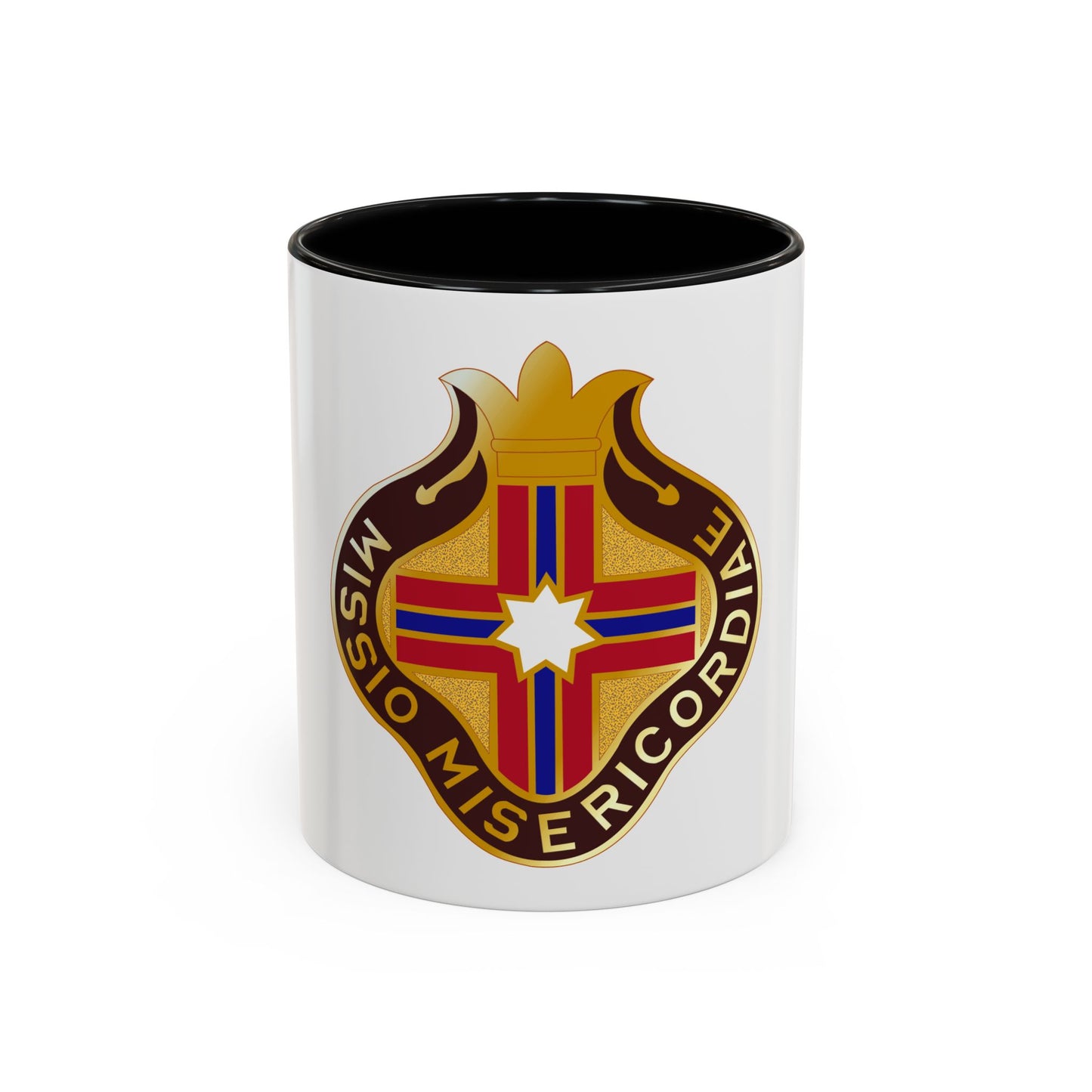 25 Surgical Hospital (U.S. Army) Accent Coffee Mug