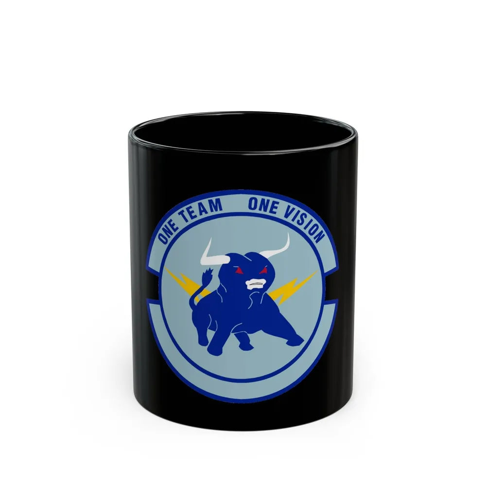 325 Civil Engineer Squadron AETC (U.S. Air Force) Black Coffee Mug-11oz-Go Mug Yourself