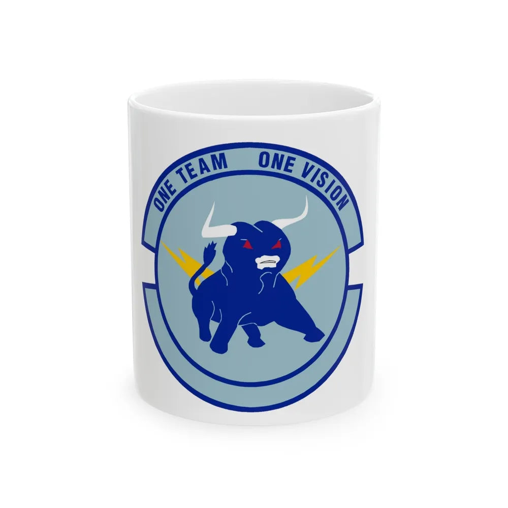 325 Civil Engineer Squadron AETC (U.S. Air Force) White Coffee Mug-11oz-Go Mug Yourself