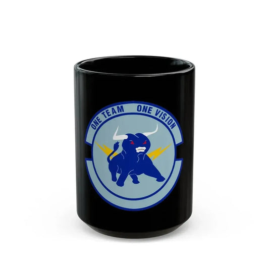325 Civil Engineer Squadron AETC (U.S. Air Force) Black Coffee Mug 15oz - Go Mug Yourself