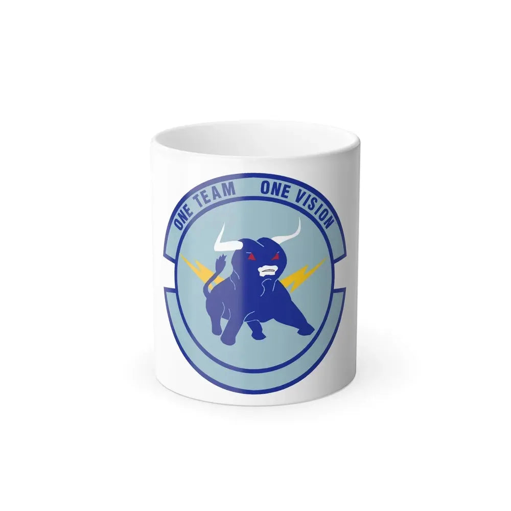325 Civil Engineer Squadron AETC (U.S. Air Force) Color Changing Coffee Mug 11oz - Go Mug Yourself