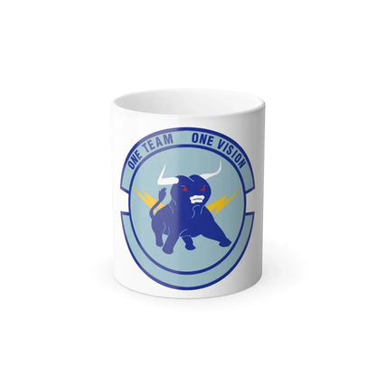 325 Civil Engineer Squadron AETC (U.S. Air Force) Color Changing Coffee Mug 11oz - Go Mug Yourself