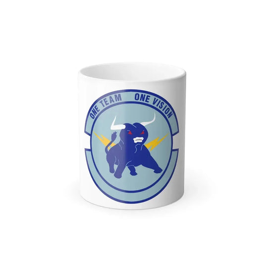 325 Civil Engineer Squadron AETC (U.S. Air Force) Color Changing Coffee Mug 11oz - Go Mug Yourself