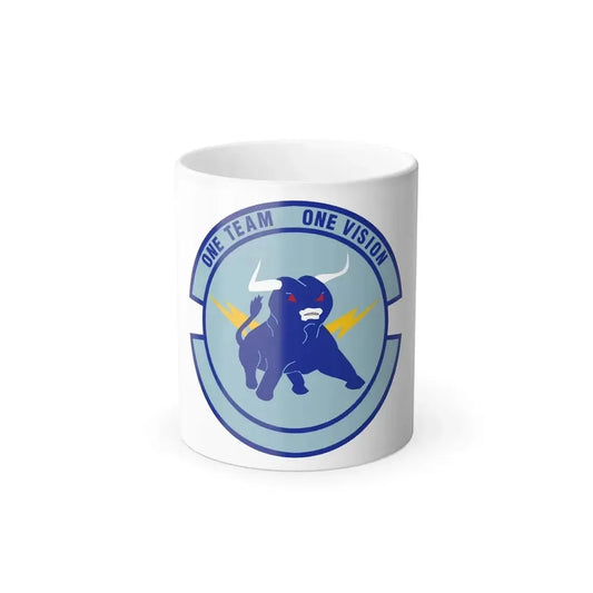 325 Civil Engineer Squadron AETC (U.S. Air Force) Color Changing Coffee Mug 11oz - Go Mug Yourself
