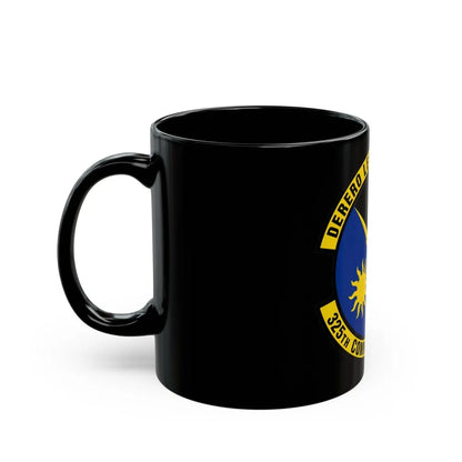 325 Communications Squadron ACC (U.S. Air Force) Black Coffee Mug-Go Mug Yourself