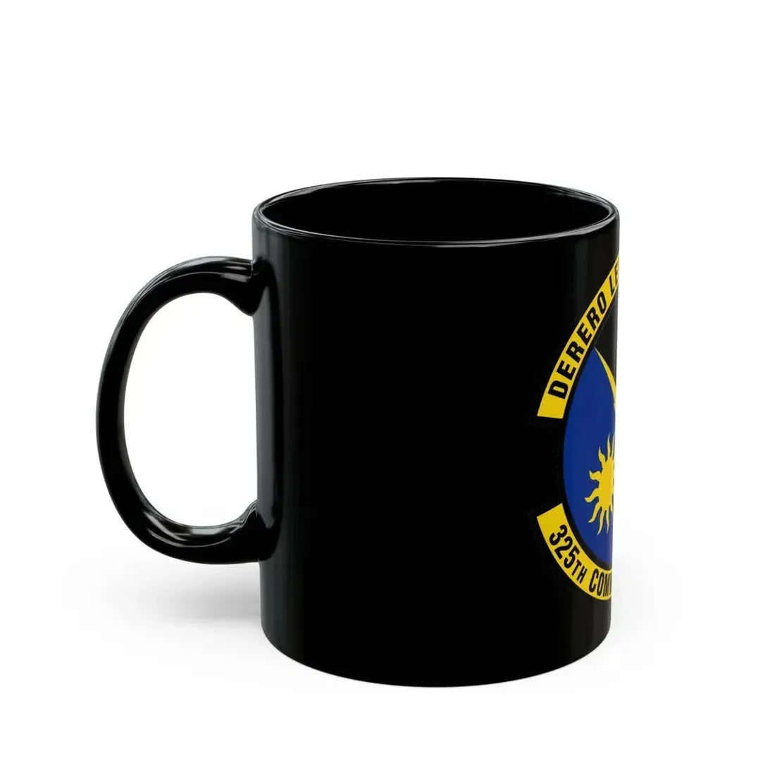 325 Communications Squadron ACC (U.S. Air Force) Black Coffee Mug - Go Mug Yourself