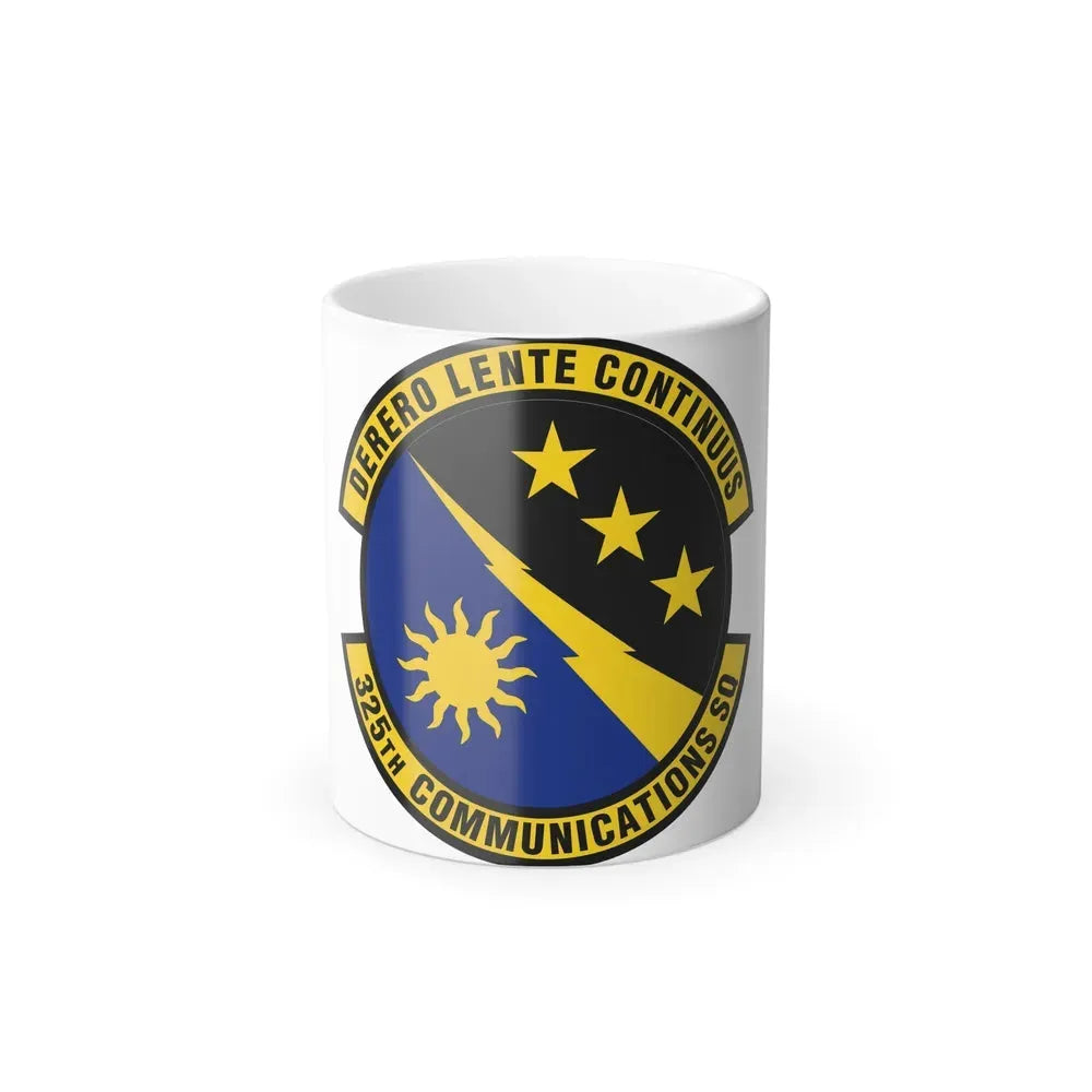 325 Communications Squadron ACC (U.S. Air Force) Color Changing Coffee Mug 11oz - Go Mug Yourself