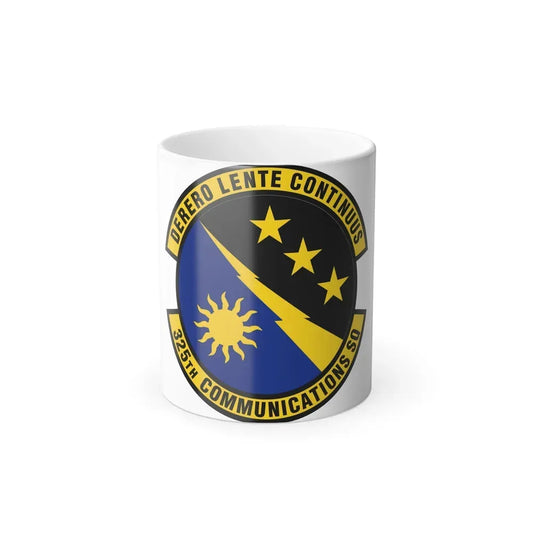 325 Communications Squadron ACC (U.S. Air Force) Color Changing Coffee Mug 11oz - Go Mug Yourself