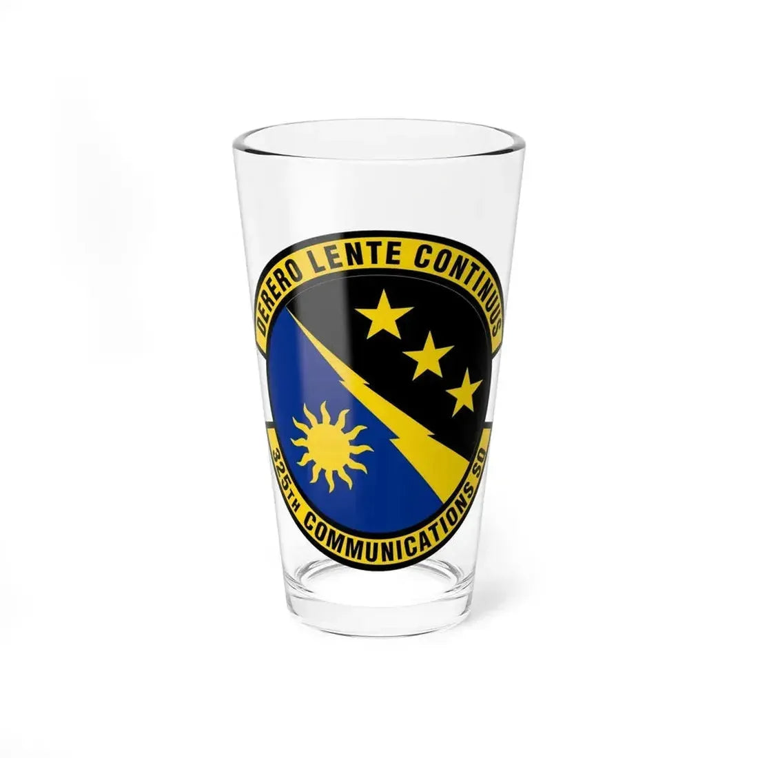 325 Communications Squadron ACC (U.S. Air Force) Pint Glass 16oz 16oz - Go Mug Yourself