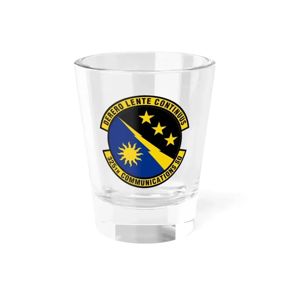 325 Communications Squadron ACC (U.S. Air Force) Shot Glass 1.5oz 1.5oz - Go Mug Yourself