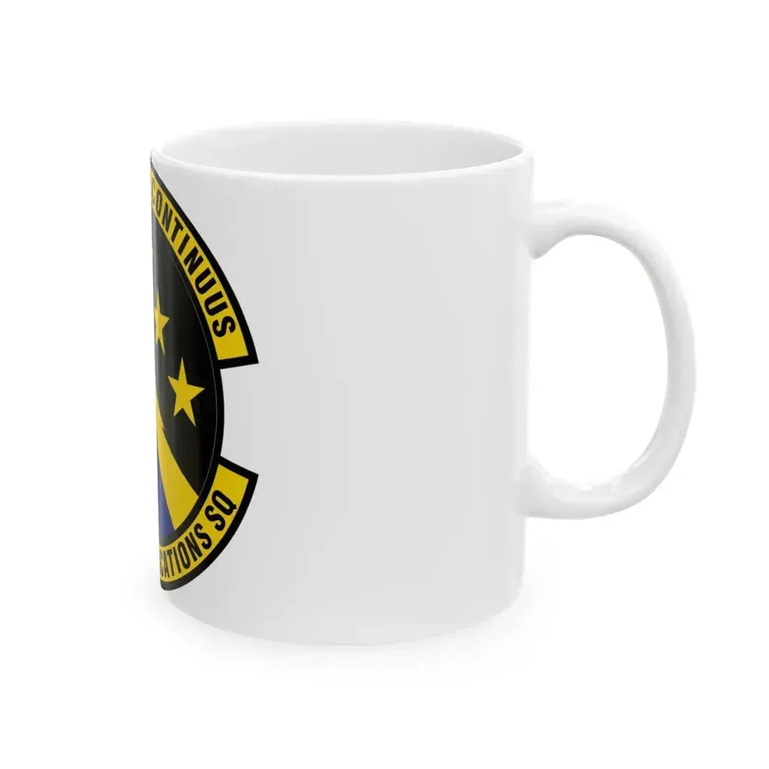 325 Communications Squadron ACC (U.S. Air Force) White Coffee Mug - Go Mug Yourself
