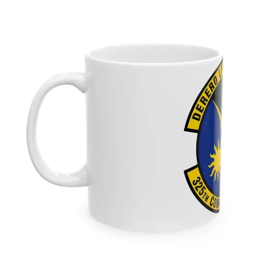 325 Communications Squadron ACC (U.S. Air Force) White Coffee Mug - Go Mug Yourself
