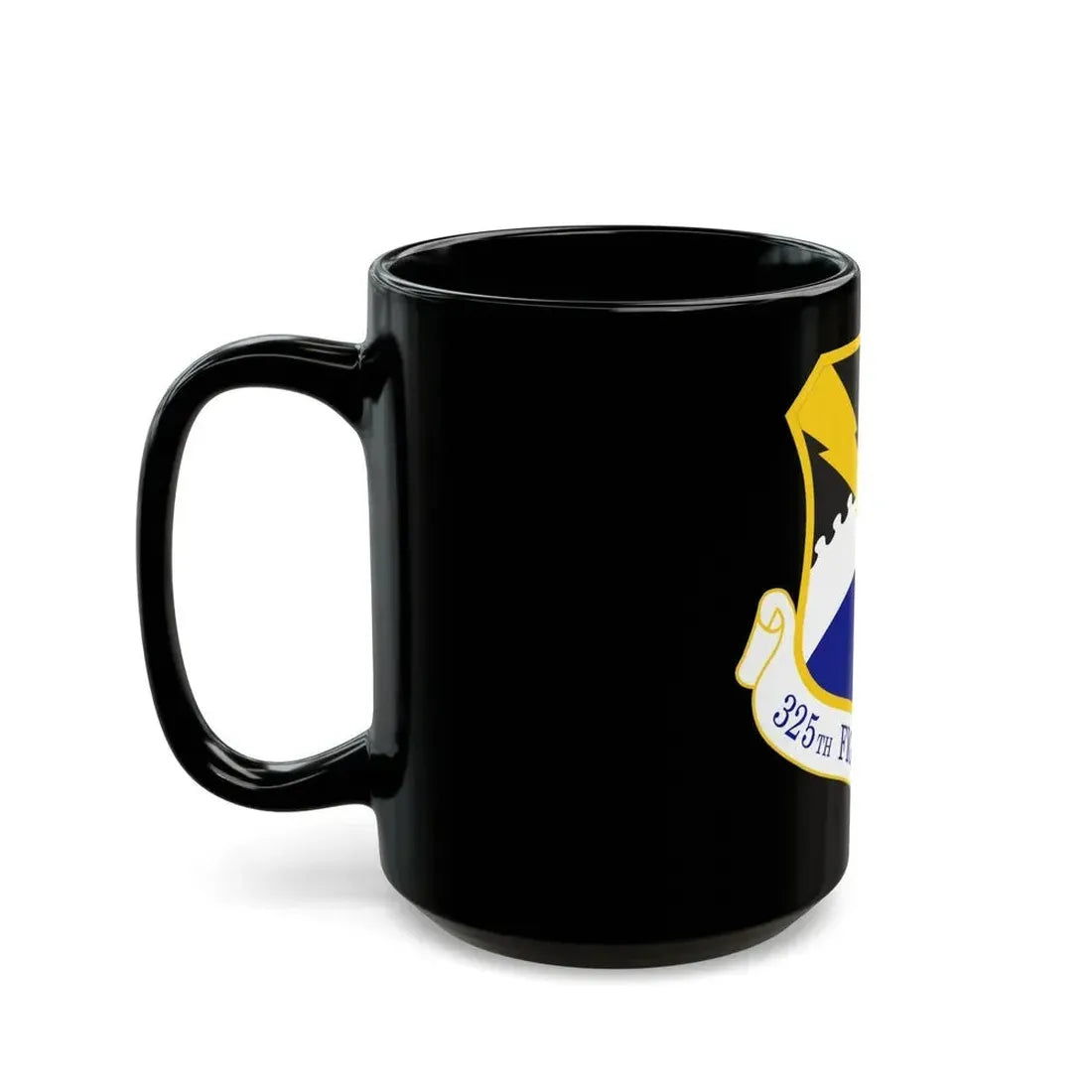 325 Fighter Wing ACC (U.S. Air Force) Black Coffee Mug - Go Mug Yourself