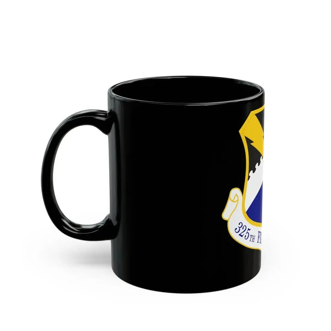 325 Fighter Wing ACC (U.S. Air Force) Black Coffee Mug - Go Mug Yourself