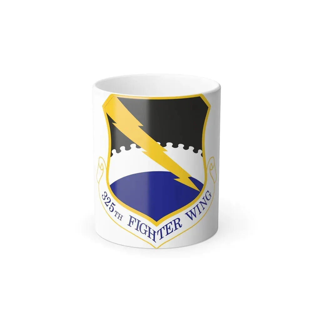 325 Fighter Wing ACC (U.S. Air Force) Color Changing Coffee Mug 11oz - Go Mug Yourself