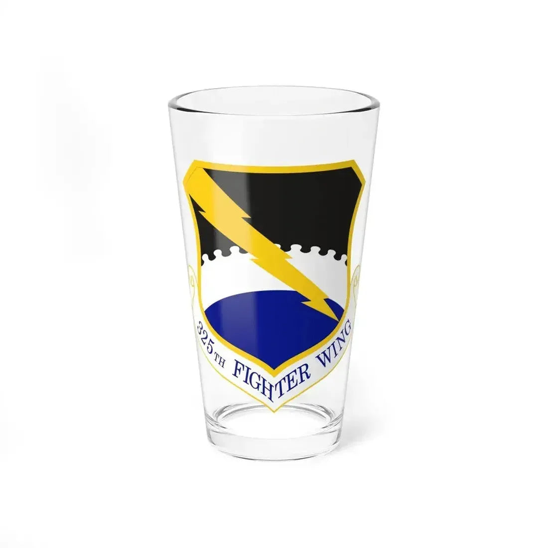 325 Fighter Wing ACC (U.S. Air Force) Pint Glass 16oz 16oz - Go Mug Yourself