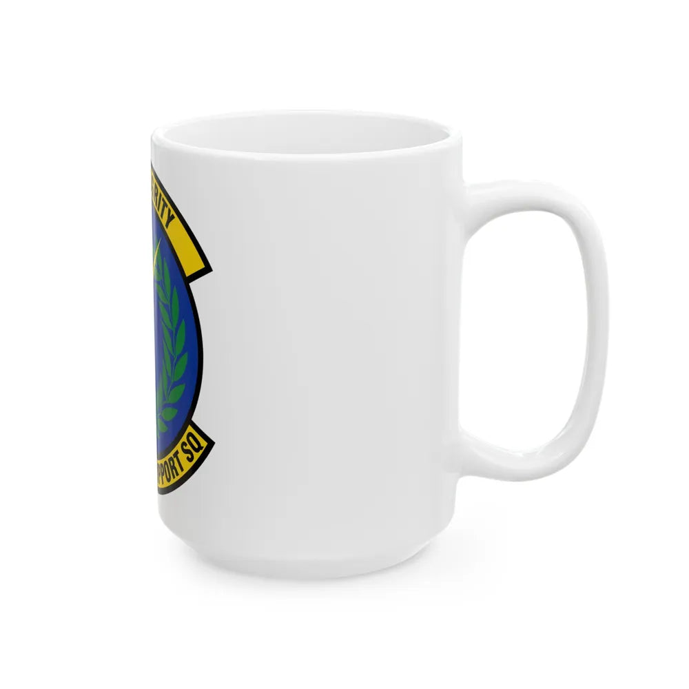 325 Force Support Squadron AETC (U.S. Air Force) White Coffee Mug-Go Mug Yourself