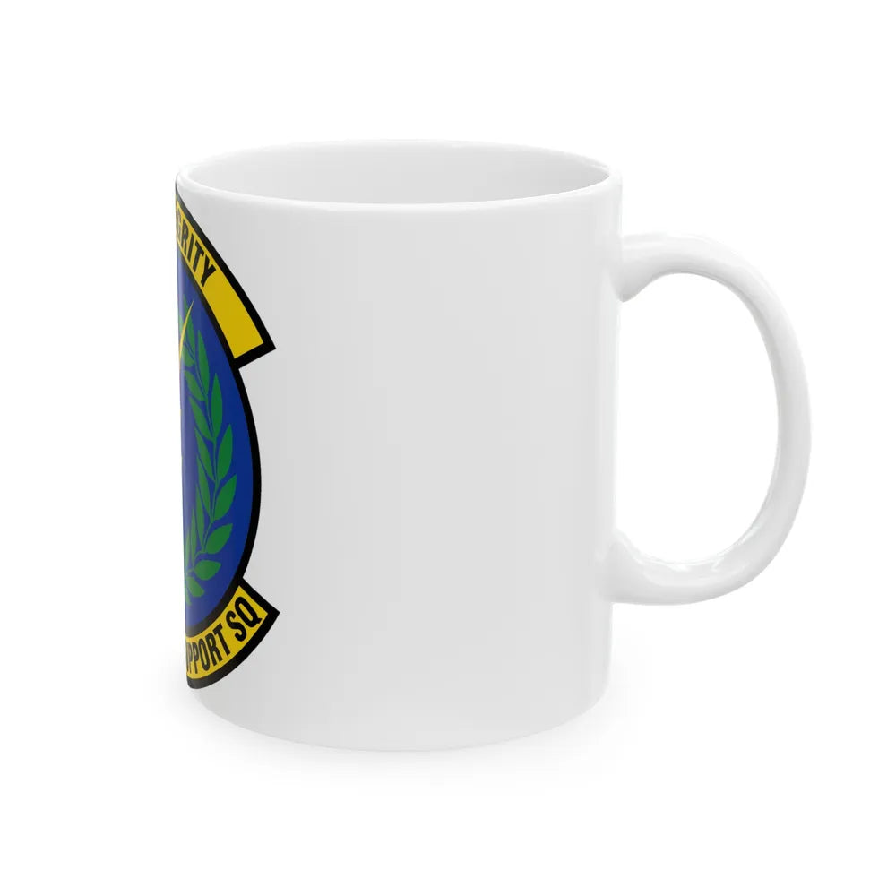 325 Force Support Squadron AETC (U.S. Air Force) White Coffee Mug-Go Mug Yourself