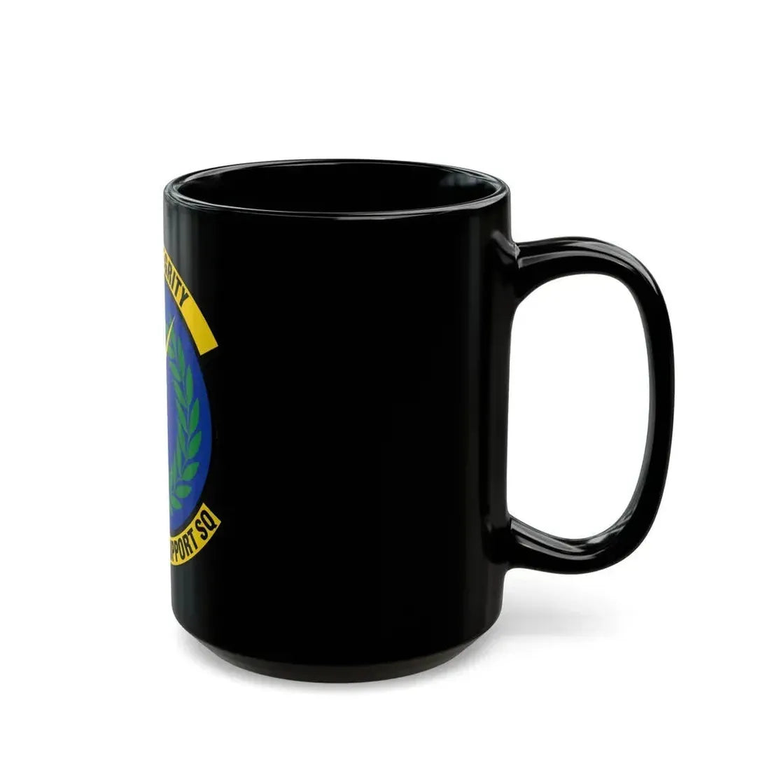 325 Force Support Squadron AETC (U.S. Air Force) Black Coffee Mug - Go Mug Yourself