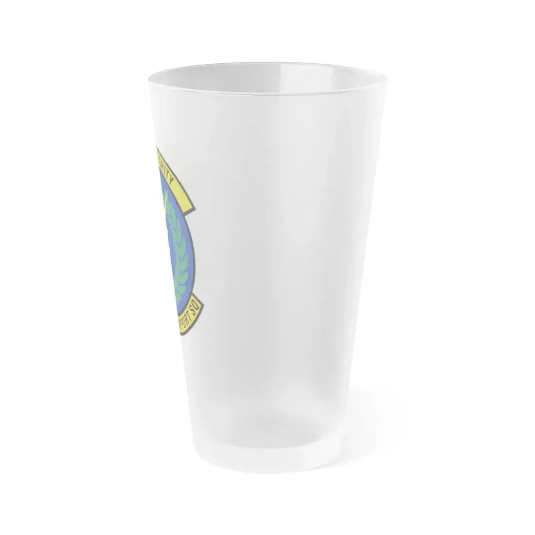 325 Force Support Squadron AETC (U.S. Air Force) Frosted Pint Glass 16oz - Go Mug Yourself
