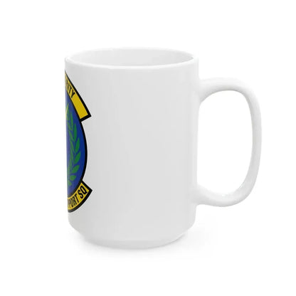 325 Force Support Squadron AETC (U.S. Air Force) White Coffee Mug - Go Mug Yourself
