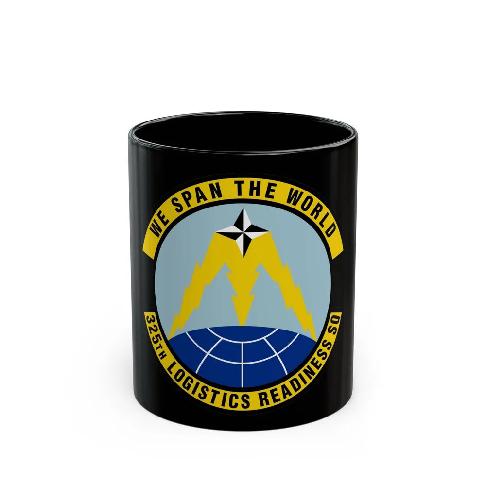 325 Logistics Readiness Squadron ACC (U.S. Air Force) Black Coffee Mug-11oz-Go Mug Yourself