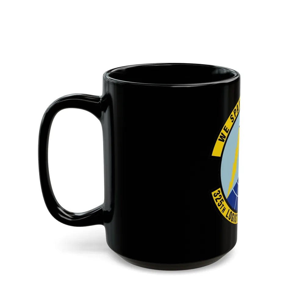 325 Logistics Readiness Squadron ACC (U.S. Air Force) Black Coffee Mug-Go Mug Yourself