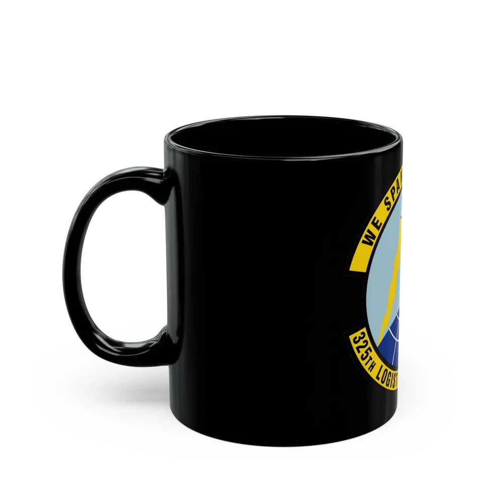 325 Logistics Readiness Squadron ACC (U.S. Air Force) Black Coffee Mug-Go Mug Yourself