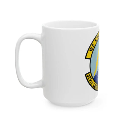 325 Logistics Readiness Squadron ACC (U.S. Air Force) White Coffee Mug-Go Mug Yourself