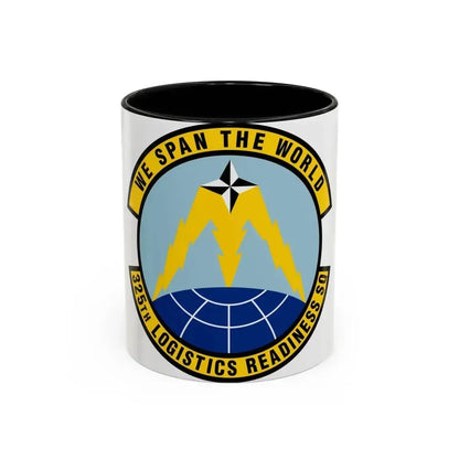 325 Logistics Readiness Squadron ACC (U.S. Air Force) Accent Coffee Mug 11oz Black - Go Mug Yourself