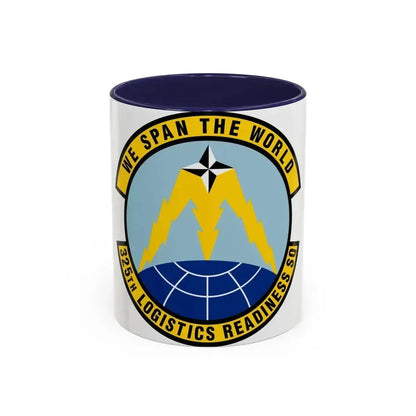 325 Logistics Readiness Squadron ACC (U.S. Air Force) Accent Coffee Mug 11oz Navy - Go Mug Yourself