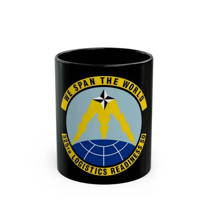 325 Logistics Readiness Squadron ACC (U.S. Air Force) Black Coffee Mug 11oz - Go Mug Yourself