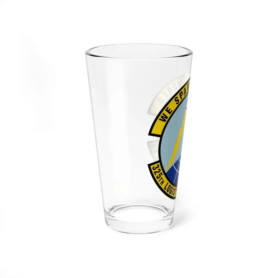 325 Logistics Readiness Squadron ACC (U.S. Air Force) Pint Glass 16oz - Go Mug Yourself