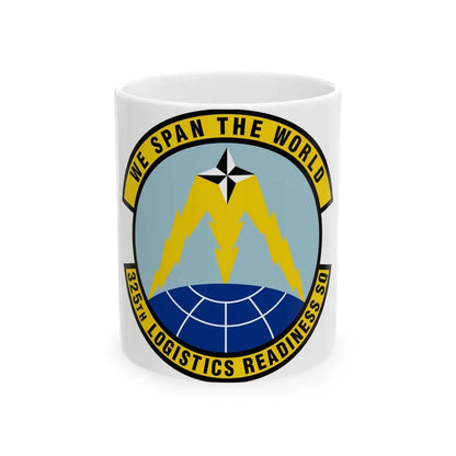 325 Logistics Readiness Squadron ACC (U.S. Air Force) White Coffee Mug 11oz - Go Mug Yourself