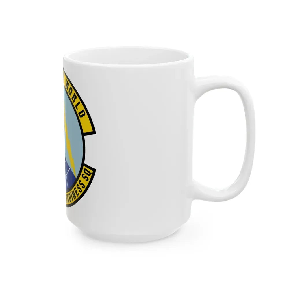 325 Logistics Readiness Squadron ACC (U.S. Air Force) White Coffee Mug - Go Mug Yourself