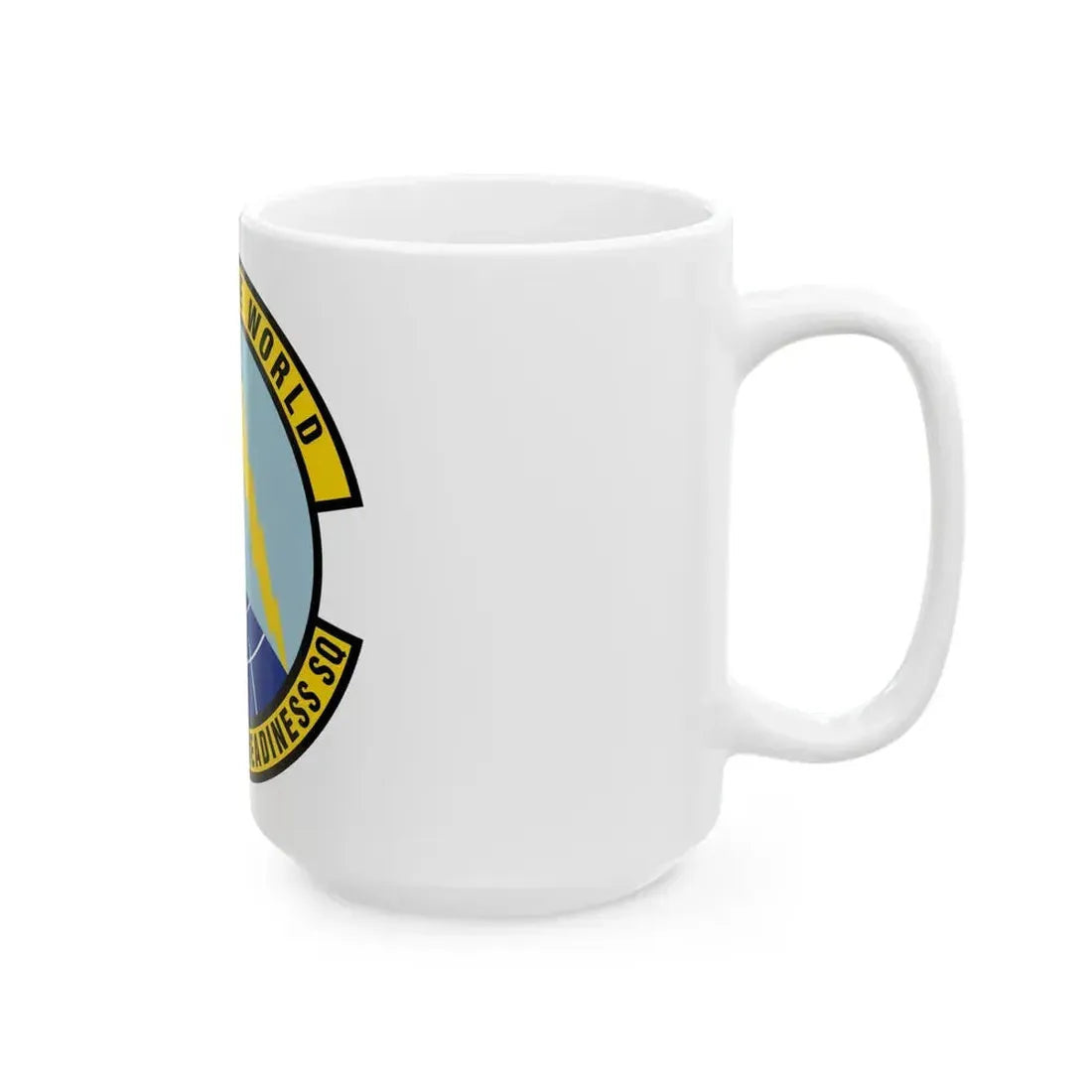 325 Logistics Readiness Squadron ACC (U.S. Air Force) White Coffee Mug - Go Mug Yourself