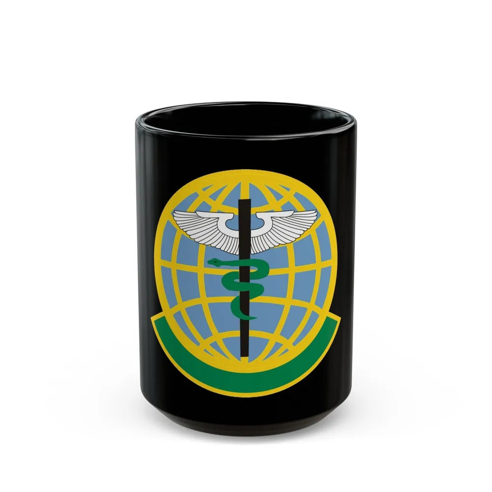 325 Medical Operations Squadron ACC (U.S. Air Force) Black Coffee Mug-15oz-Go Mug Yourself