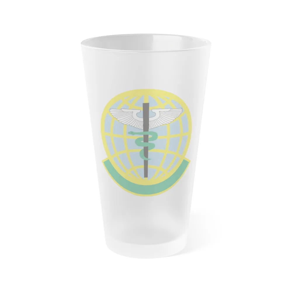 325 Medical Operations Squadron ACC (U.S. Air Force) Frosted Pint Glass 16oz-16oz-Frosted-Go Mug Yourself