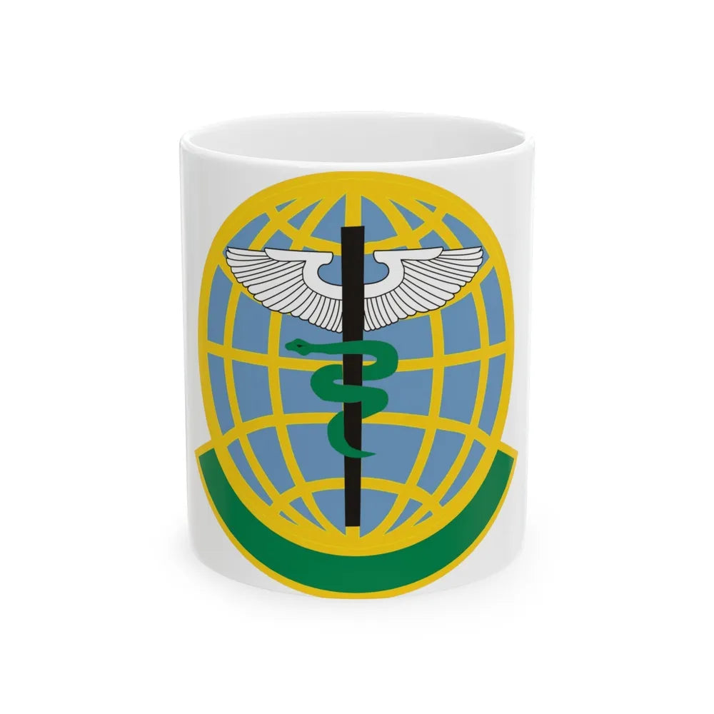 325 Medical Operations Squadron ACC (U.S. Air Force) White Coffee Mug-11oz-Go Mug Yourself