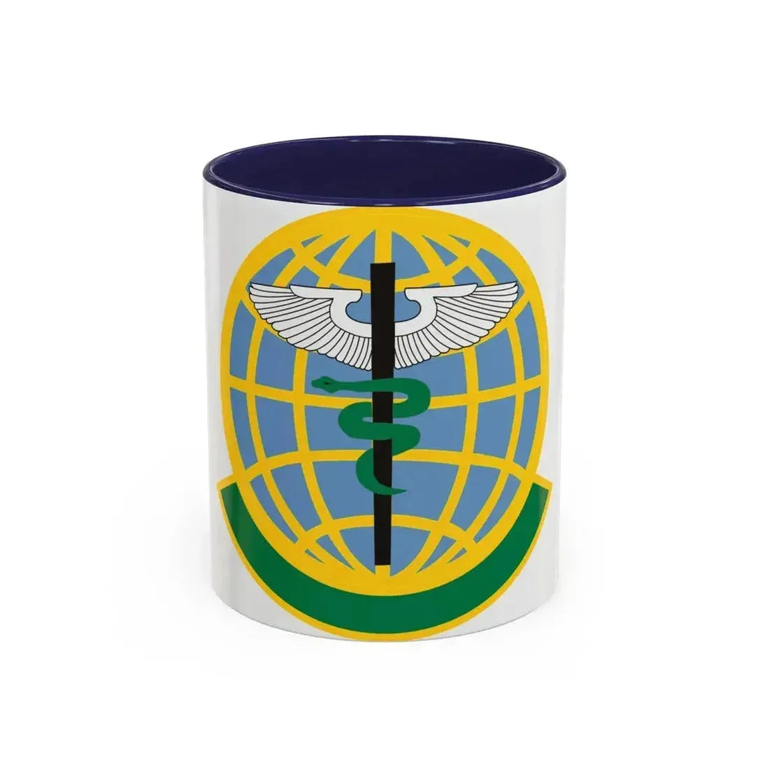 325 Medical Operations Squadron ACC (U.S. Air Force) Accent Coffee Mug 11oz Navy - Go Mug Yourself