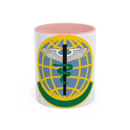 325 Medical Operations Squadron ACC (U.S. Air Force) Accent Coffee Mug 11oz Pink - Go Mug Yourself