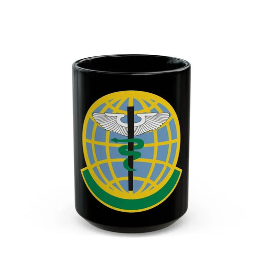325 Medical Operations Squadron ACC (U.S. Air Force) Black Coffee Mug 15oz - Go Mug Yourself