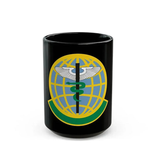 325 Medical Operations Squadron ACC (U.S. Air Force) Black Coffee Mug 15oz - Go Mug Yourself